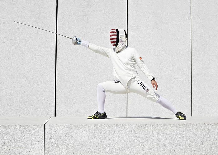 James Kaull, USA fencing resilience